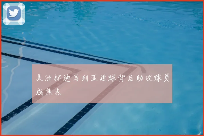 美洲杯迪马利亚进球背后助攻球员成焦点